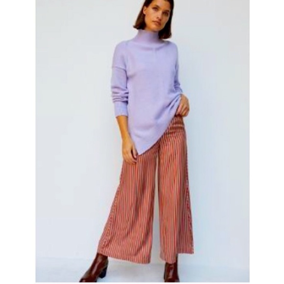 Anthropologie Crystal Chevron Turtleneck - Picture 3 of 11